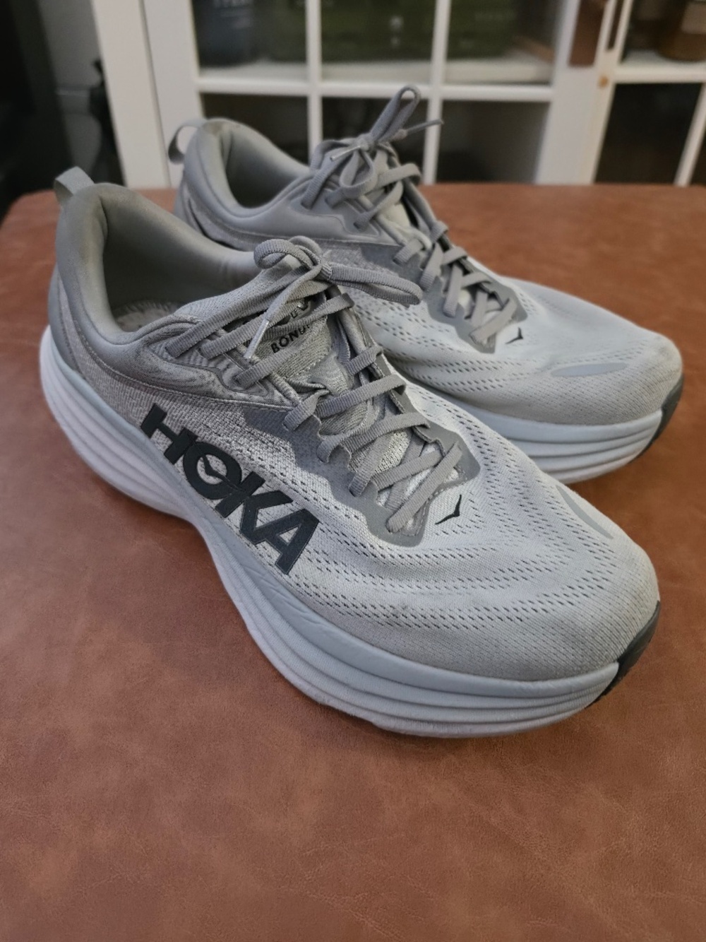 Hoka One One Bondi 8, size 13 X-wide (4E), VGUC